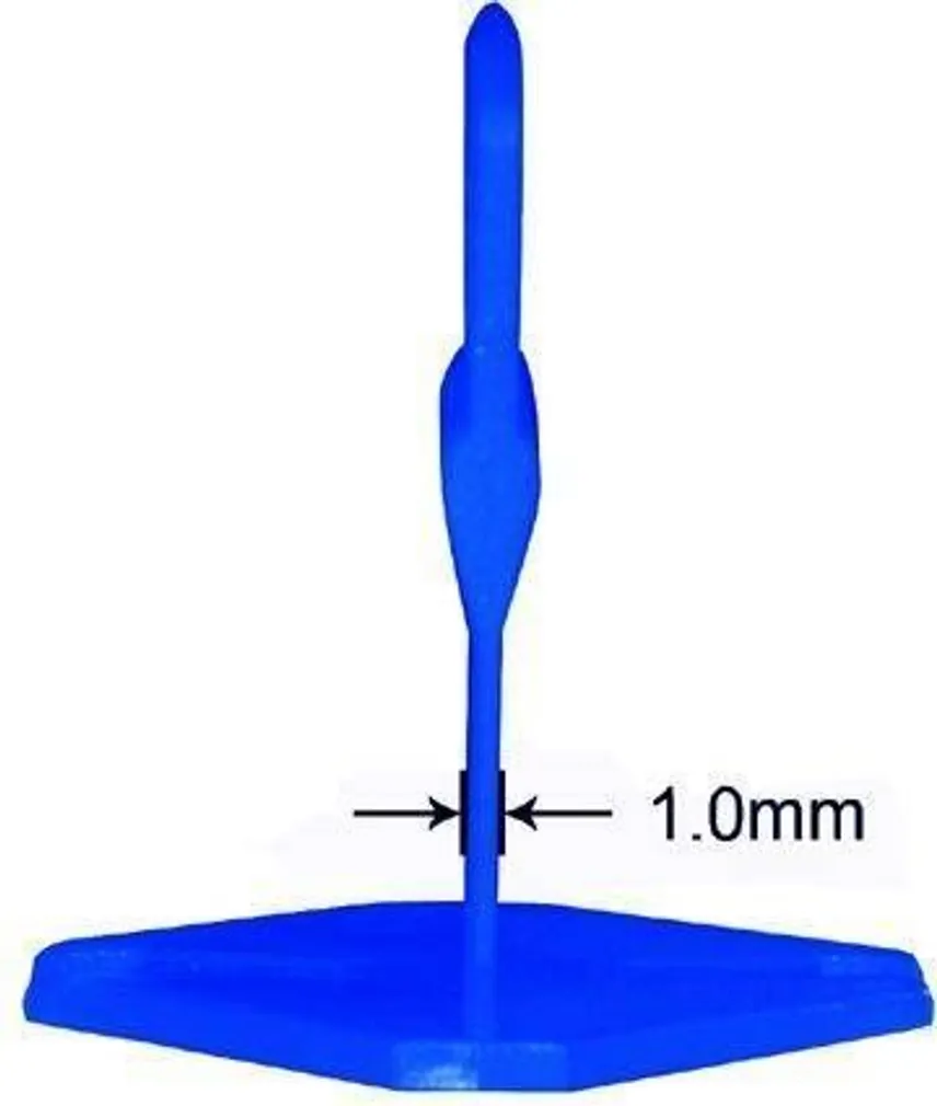 PLAATIMISANKUR 1MM 3-15MM 100 TK PAKIS