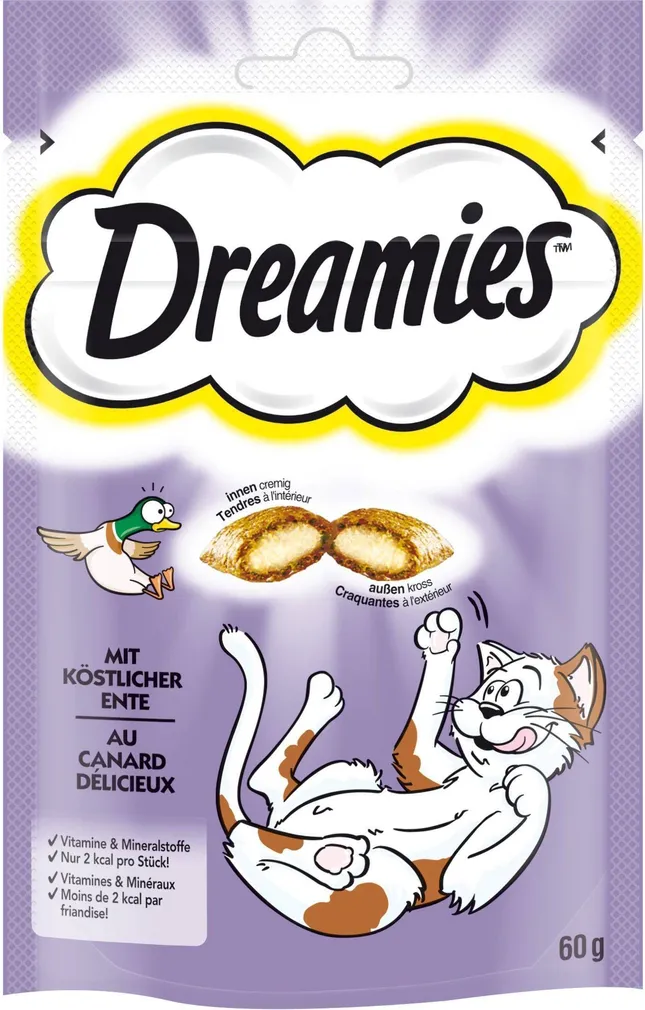 LEMMIKLOOMA SUUPISTE KASSIDELE DREAMIES PARDILIHAGA 60G