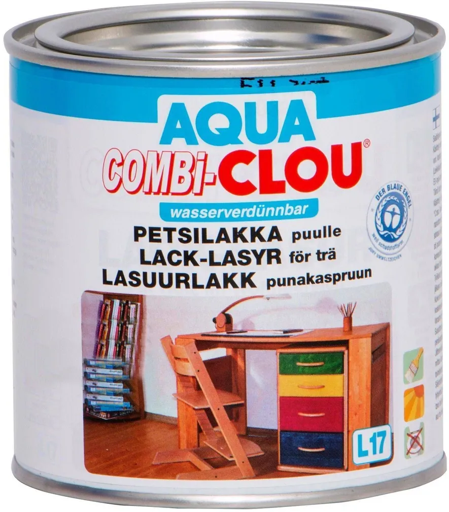 PEITSLAKK CLOU AQUA 375ML SININE