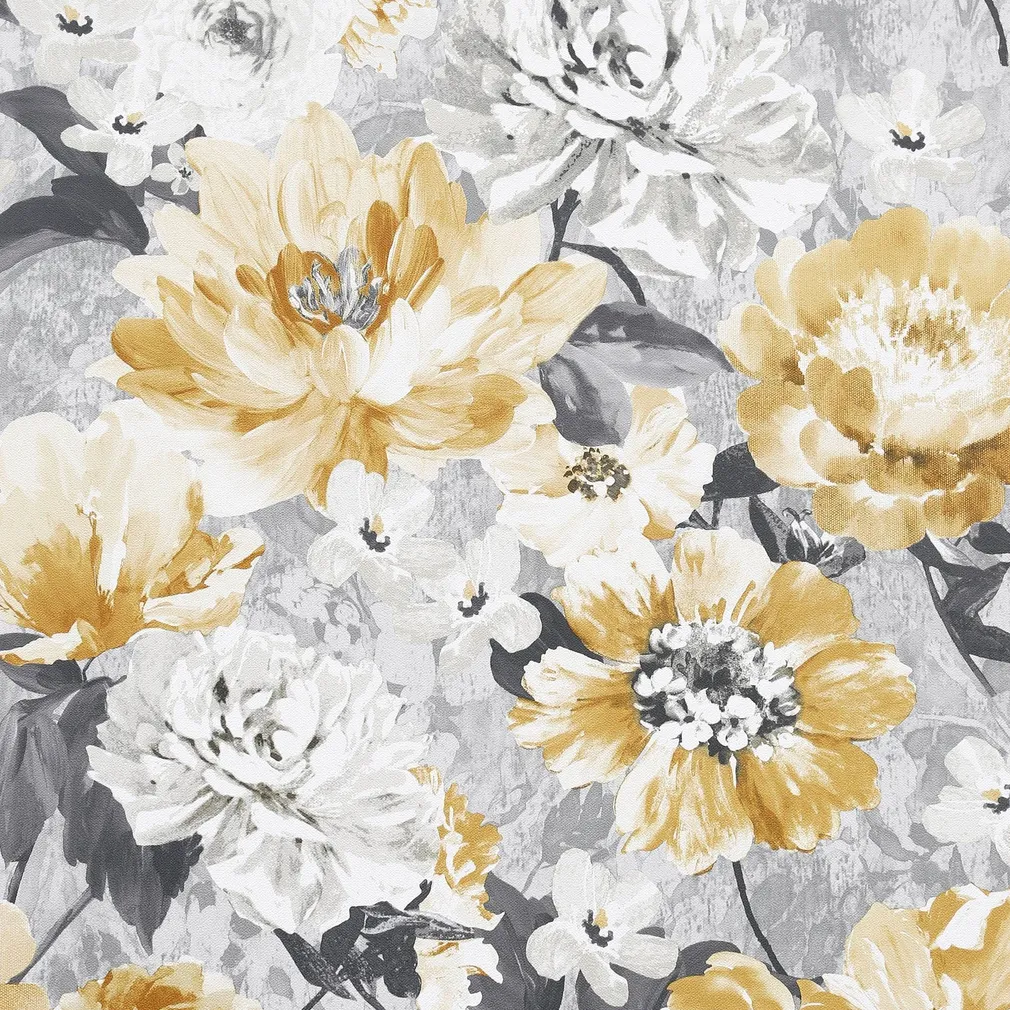 TAPEET ARTHOUSE AUBREY FLORAL OCHRE