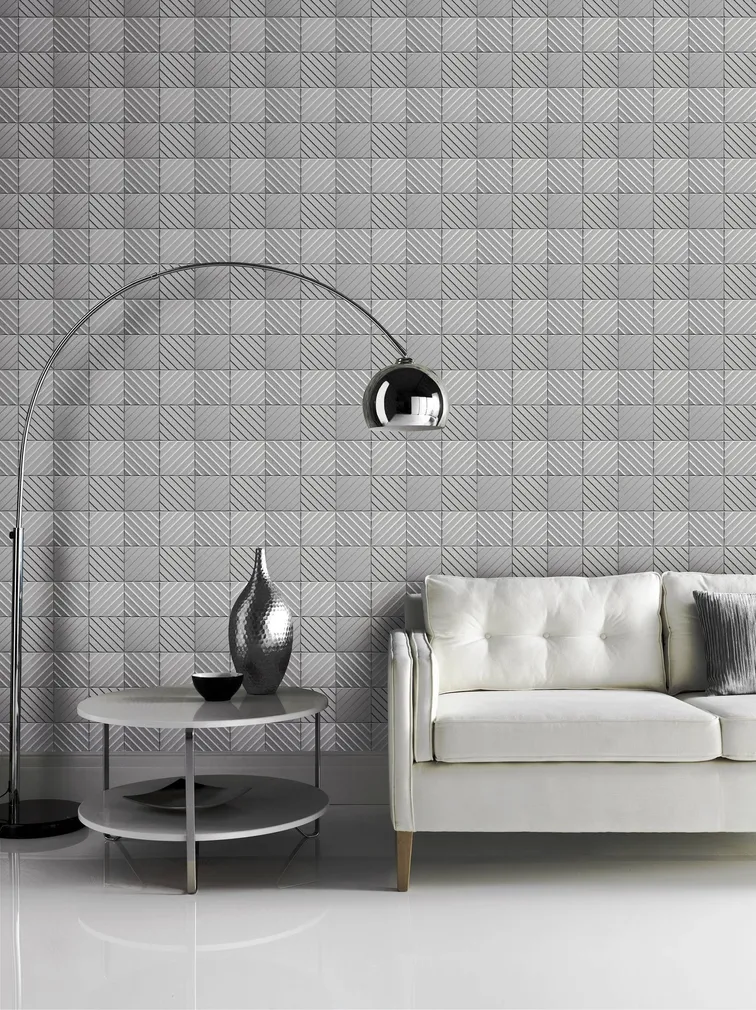 TAPEET ARTHOUSE HOTEL TILE GREY