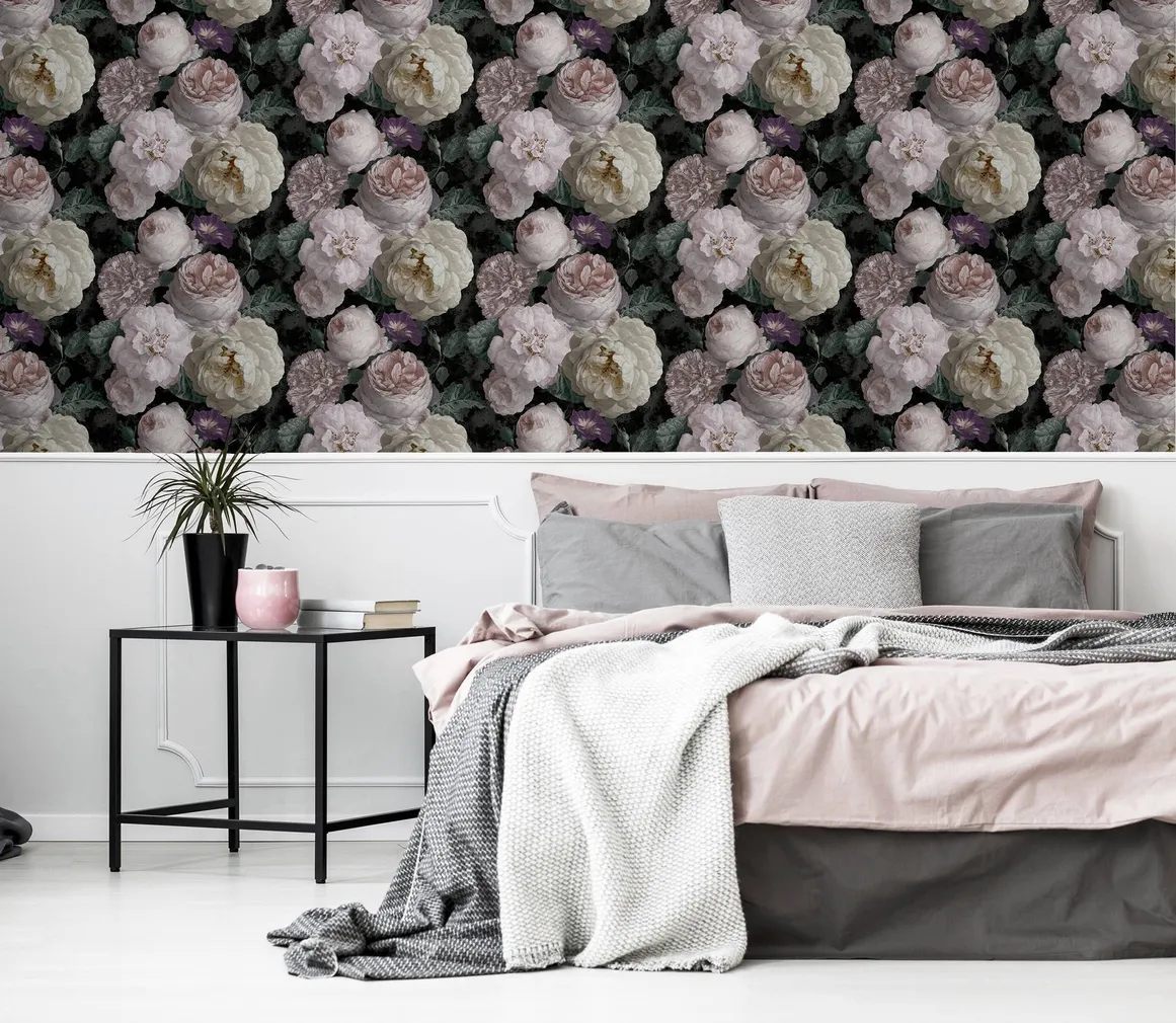 TAPEET ARTHOUSE HIGHGROVE FLORAL CHARCOAL