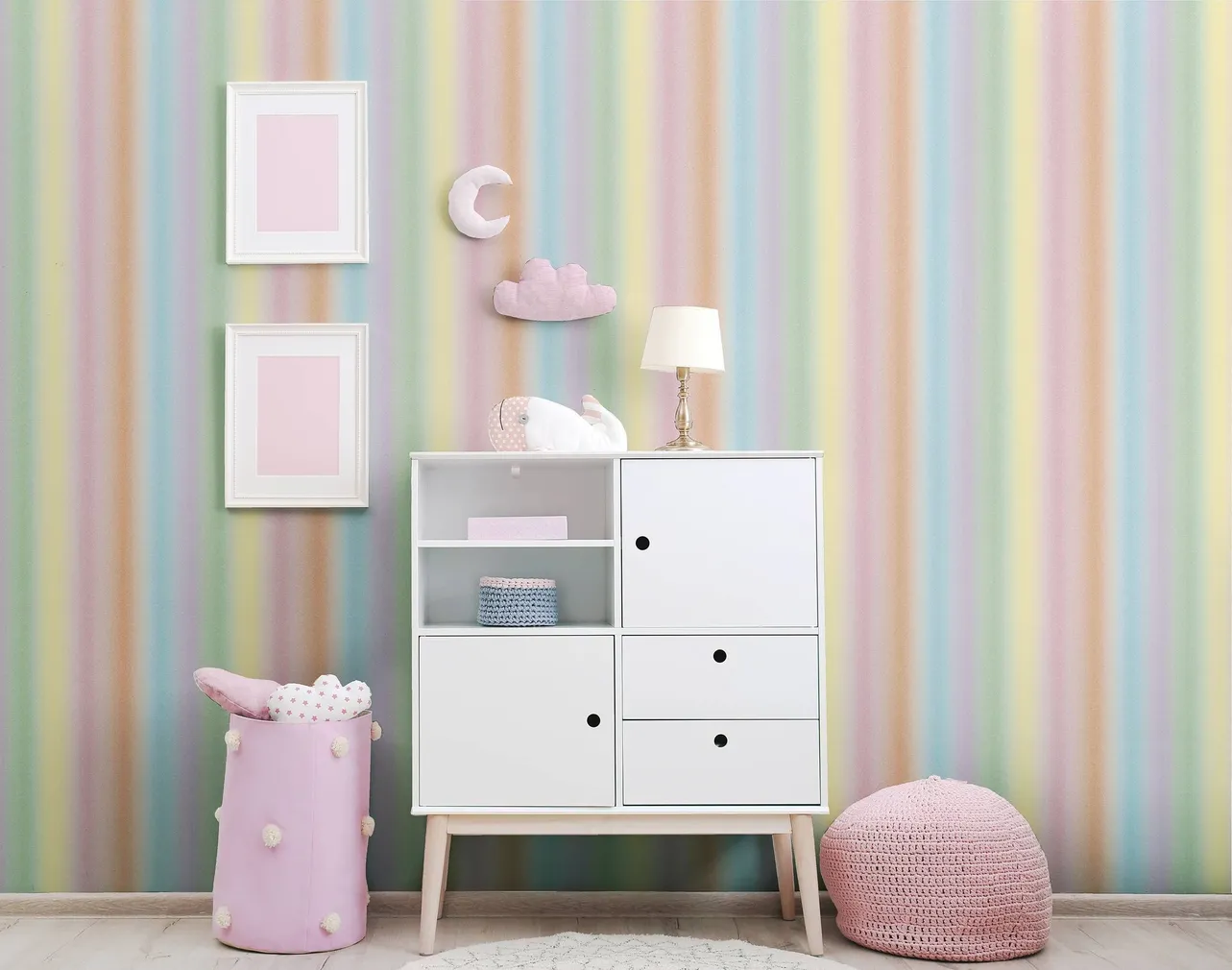 TAPEET ARTHOUSE RAINBOW STRIPE MULTI