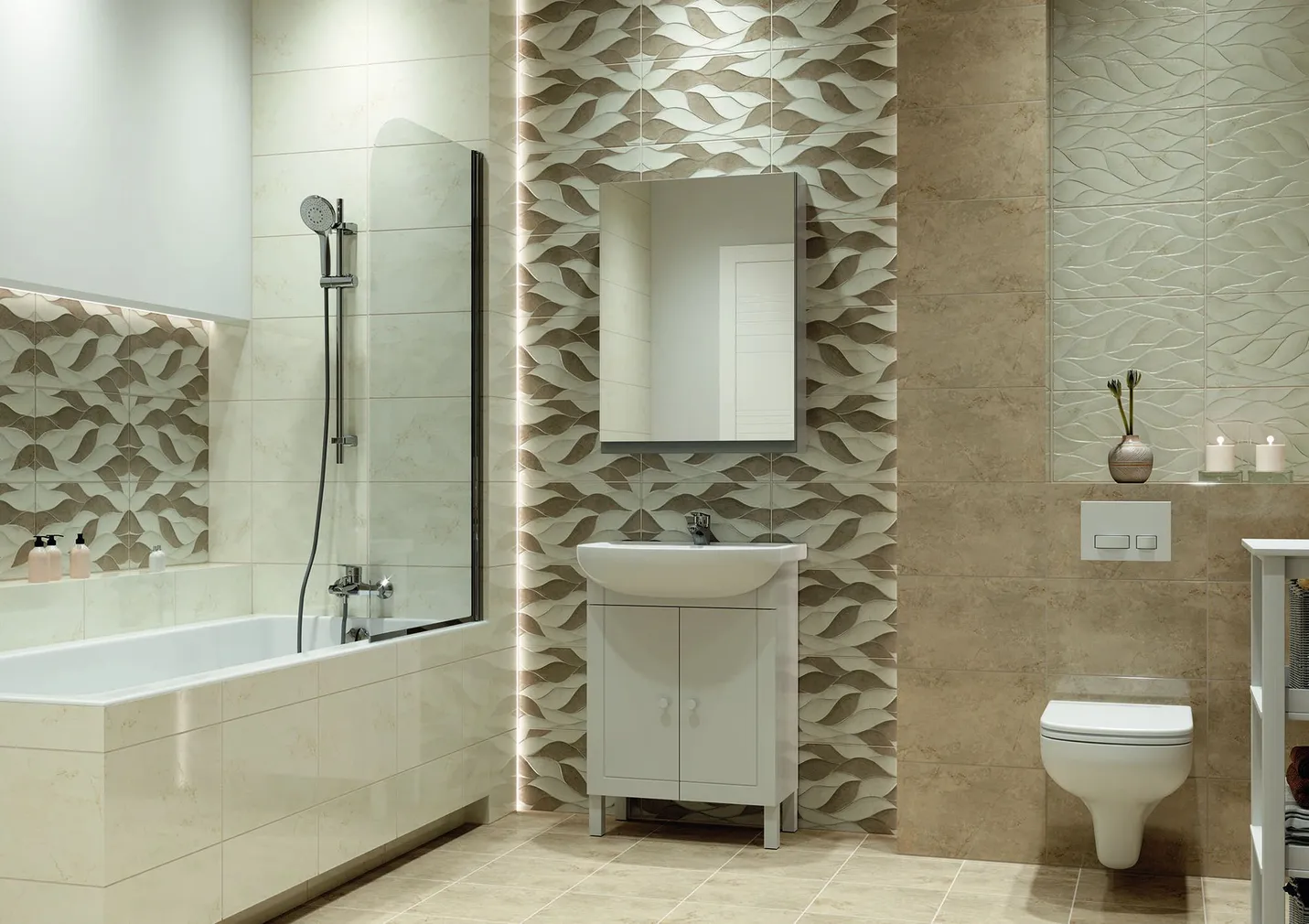 KERAAMILINE SEINAPLAAT CERSANIT PINEVILLE PRUUN GL 25X40CM 1,2M2 PAKIS