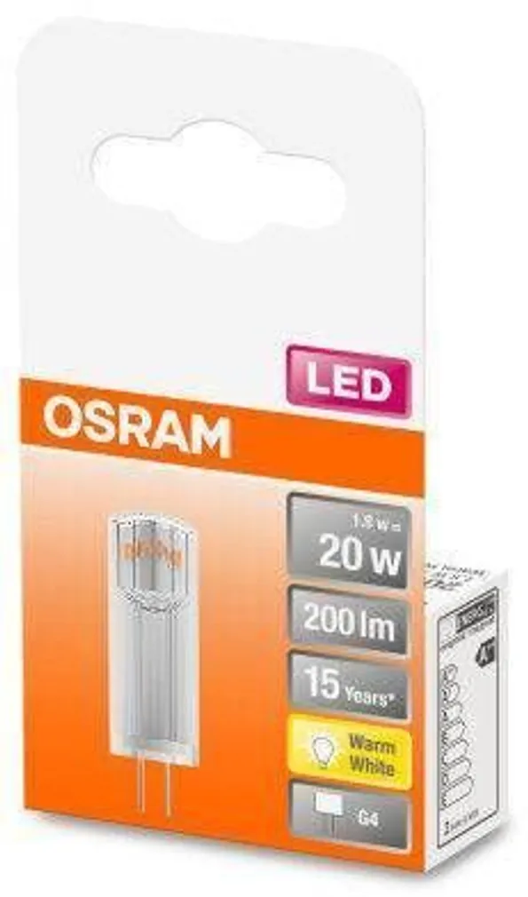 LED LAMP OSRAM 1,8W G4 200LM 2700K 