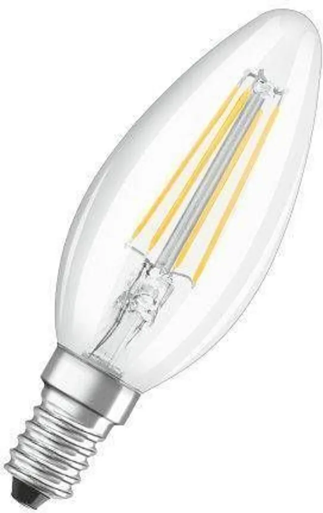LED LAMP OSRAM 4W E14 B35 470LM 2700K 2TK PAKIS
