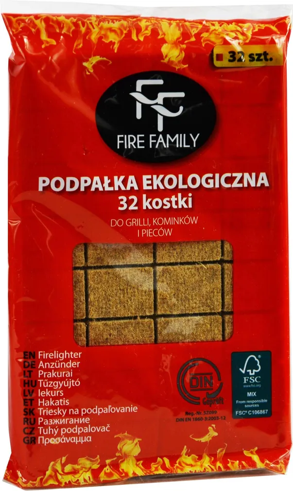 SÜÜTEKUUBIKUD FIREFAMILY 32TK PAKIS