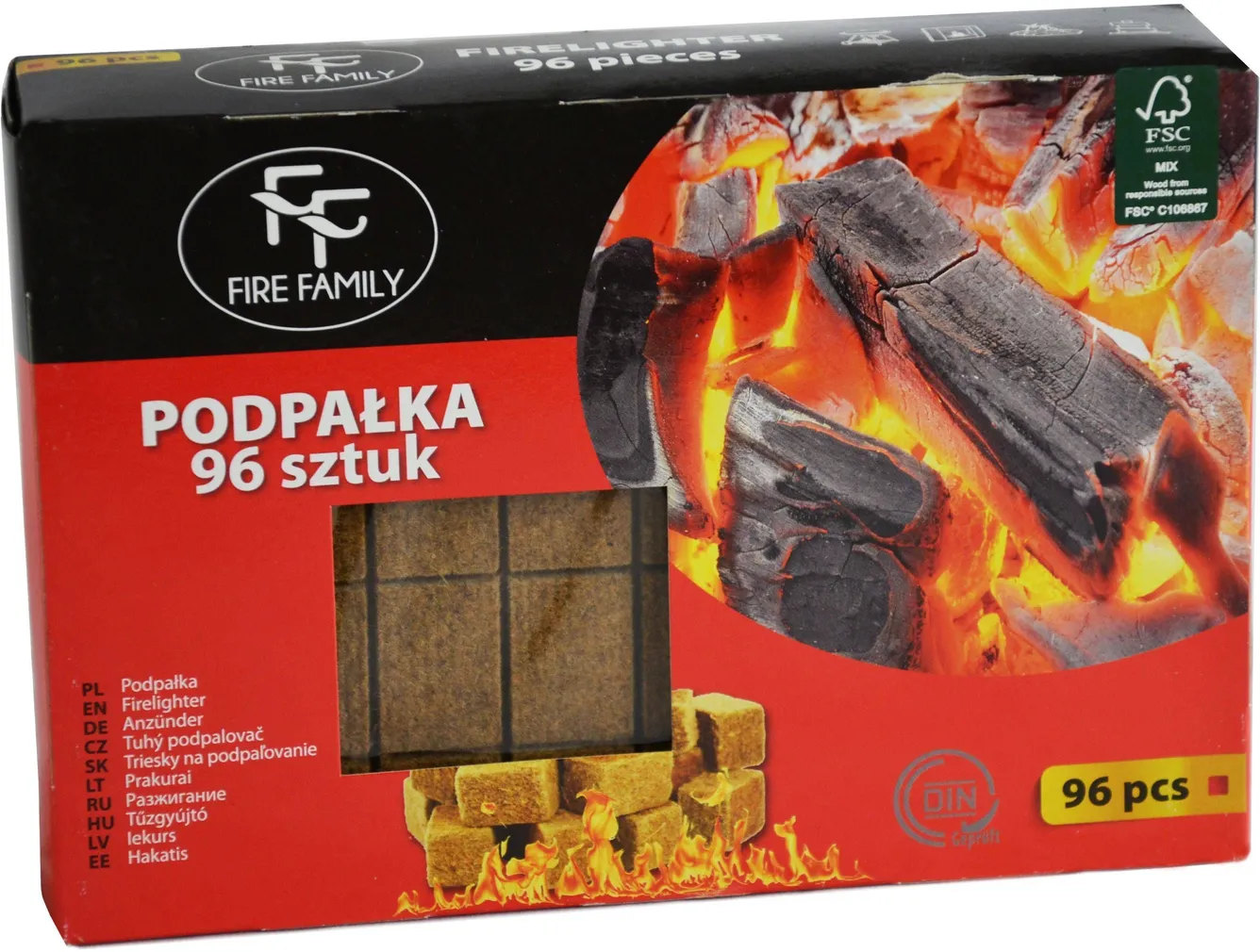 SÜÜTEKUUBIKUD FIREFAMILY 96TK PAKIS