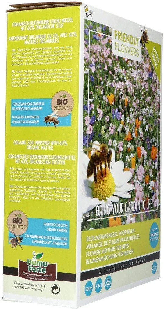 LILLESEEMNED BUZZY FRIENDLY FLOWERS LILLESEEMNESEGU 'ATTRACTIVE FOR BEES' 50M2 1,88KG