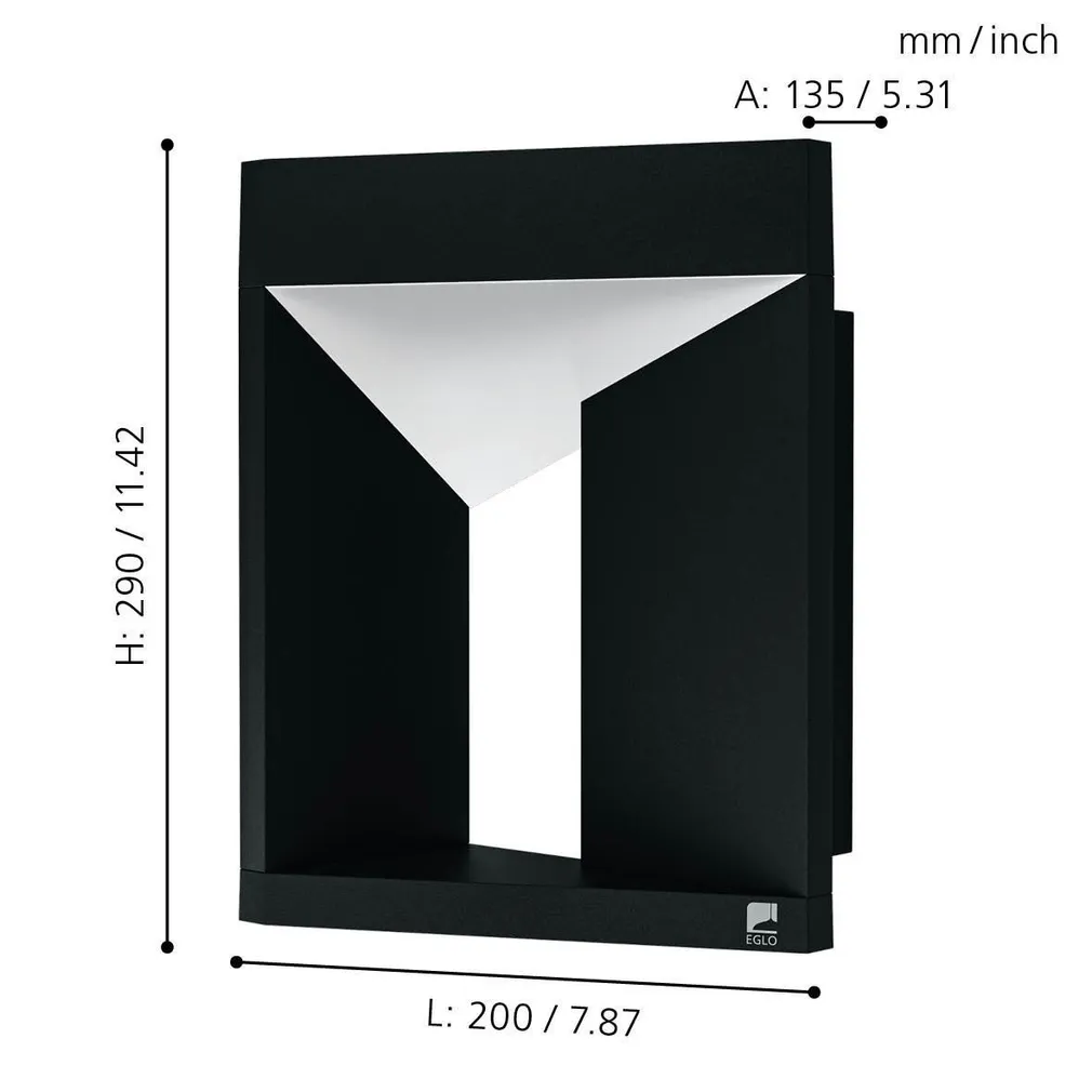 AIAVALGUSTI EGLO NEMBRO LED 10W 900LM IP54 3000K SEIN