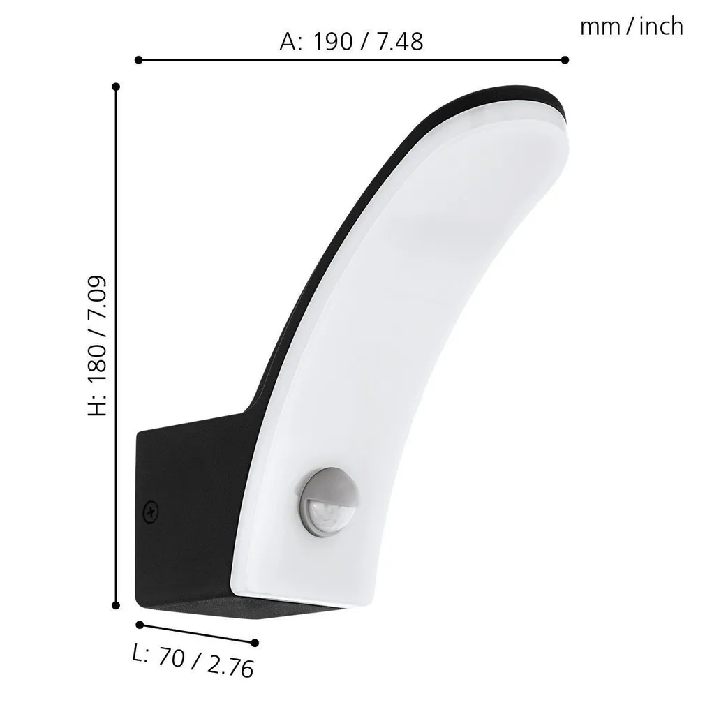AIAVALGUSTI EGLO FIUMICINO 11W LED 1300LM SEIN ANDURIGA IP44