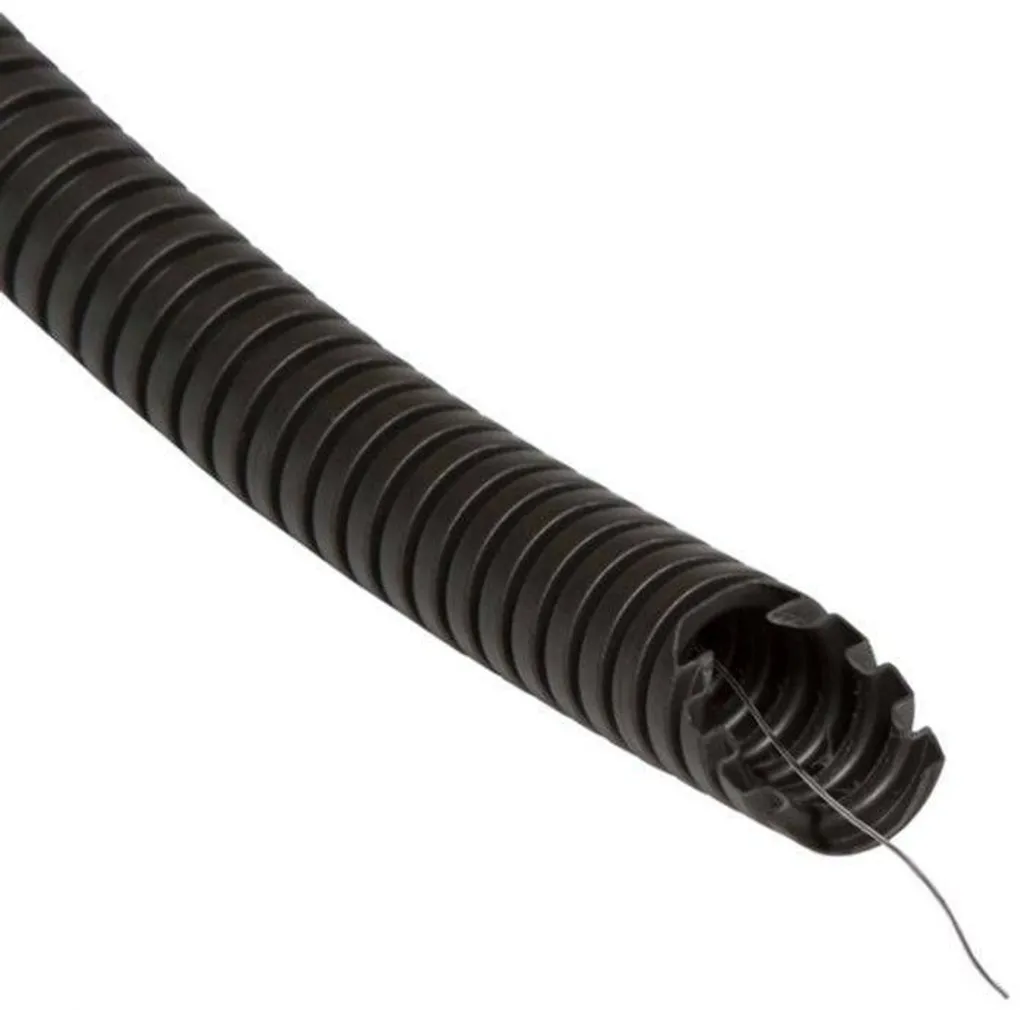 KAABLIKAITSEKÕRI PIPELIFE EXM-TRAADIGA Ø50MM 25M RULL MUST 750N