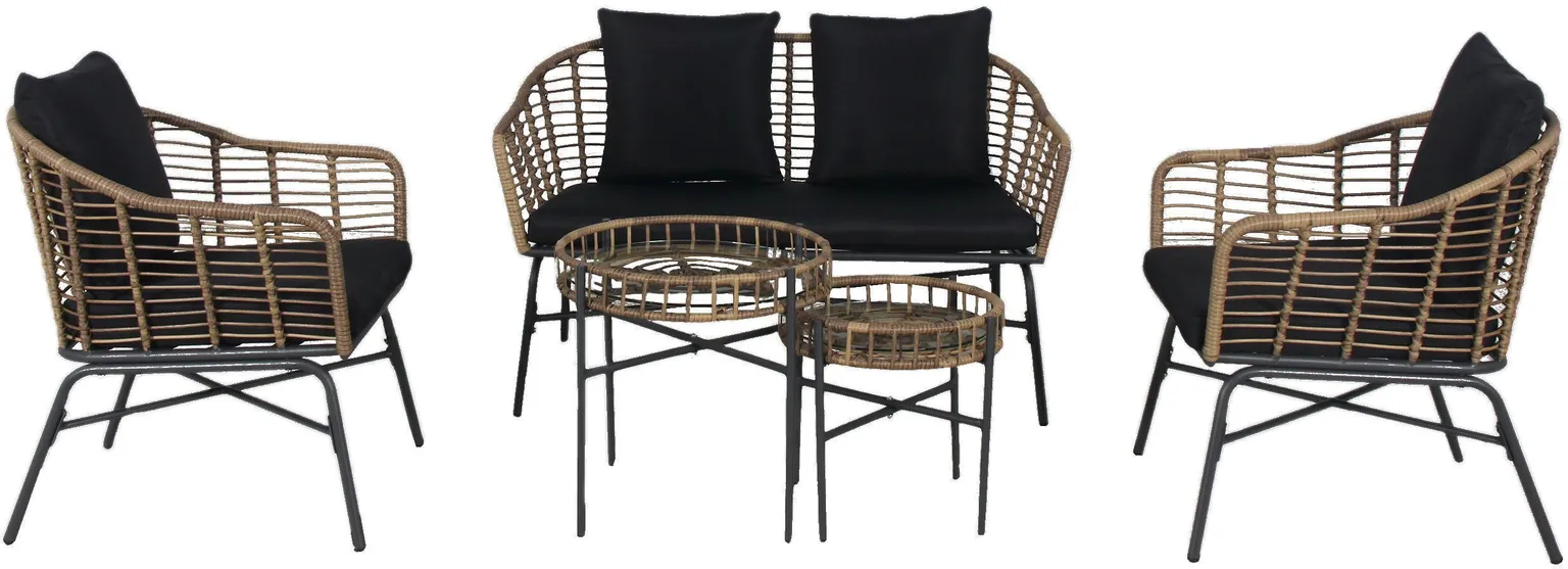 AIAMÖÖBLIKOMPLEKT CHIC GARDEN MILANO BF6970 5-OSALINE