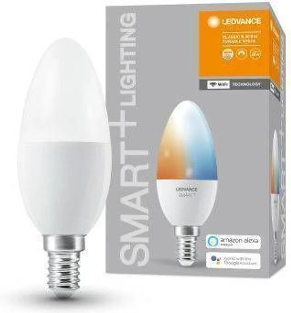 LED LAMP LEDVANCE SMART WIFI B40 5W/827 230V TW FR E14