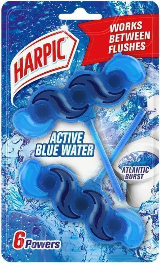 WC-VÄRSKENDAJA HARPIC ACTIVE BLUE WATER DUO 2TK PAKIS