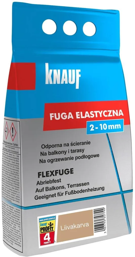 VUUGITÄIDE KNAUF FLEXFUGE BAHAMABEIGE 4KG 