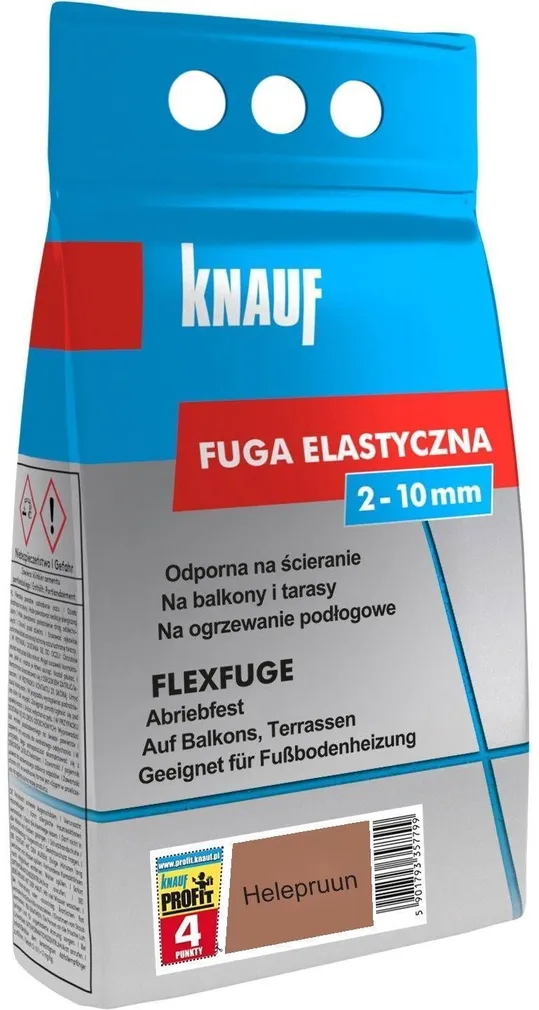 VUUGITÄIDE KNAUF FLEXFUGE HELLBRAUN 4KG