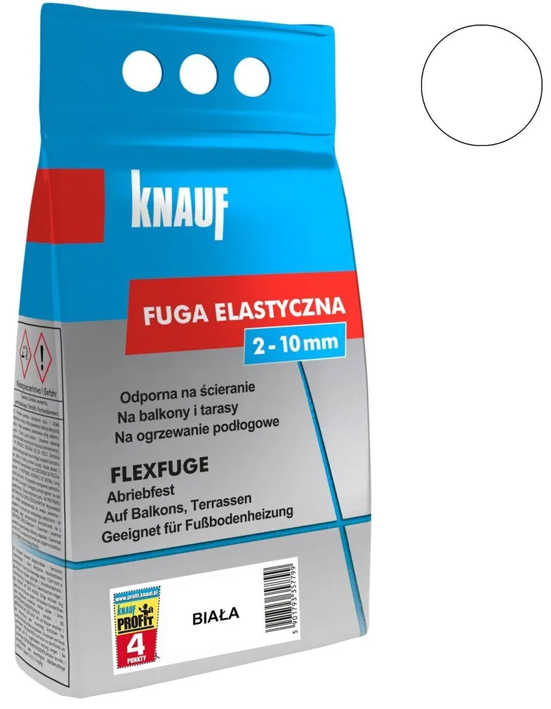 VUUGITÄIDE KNAUF FLEXFUGE WEIß 4KG