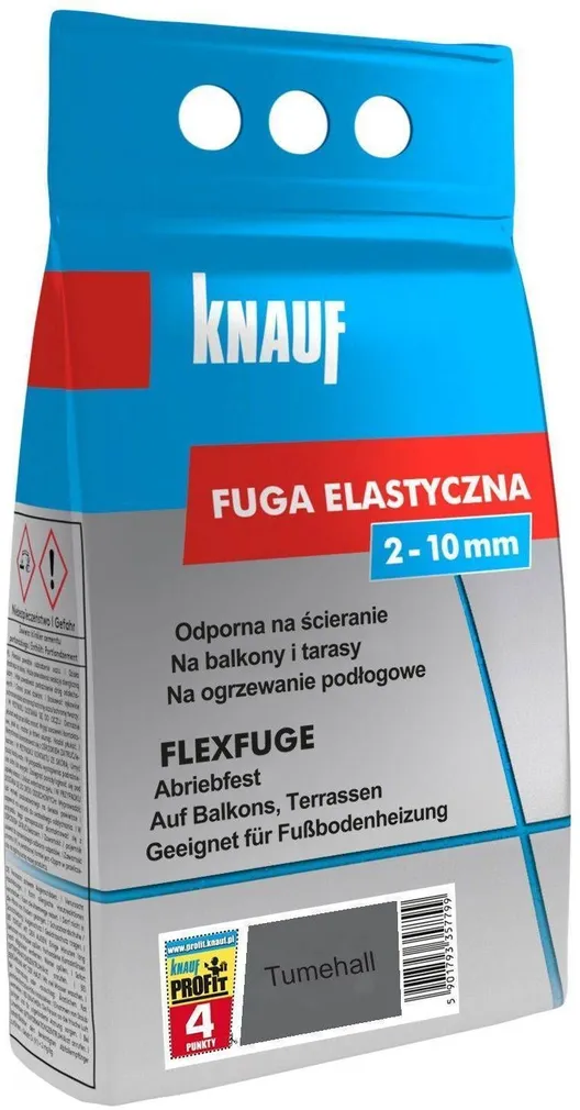 VUUGITÄIDE KNAUF FLEXFUGE DUNKELGRAU 4KG