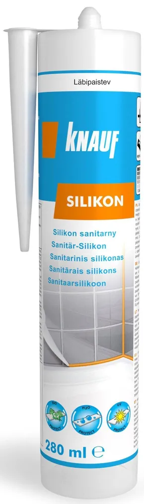 SANITAARSILIKOON KNAUF TRANSPARENT 280ML