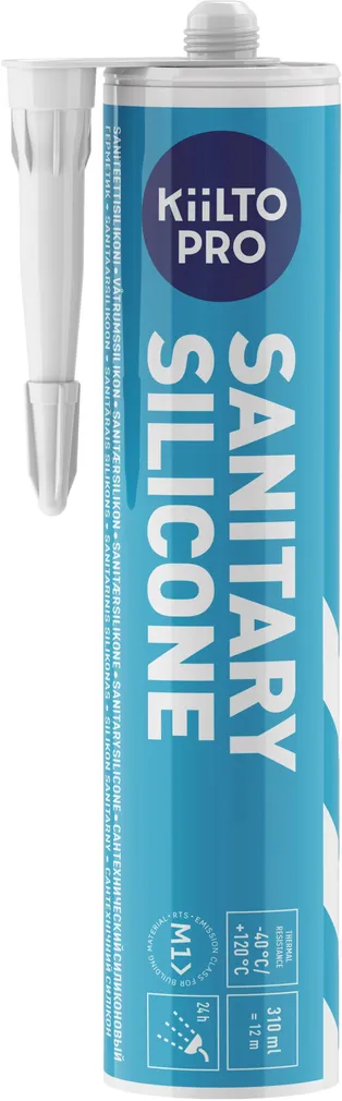 SANITAARSILIKOON KIILTO 46 HÕBEHALL 310G