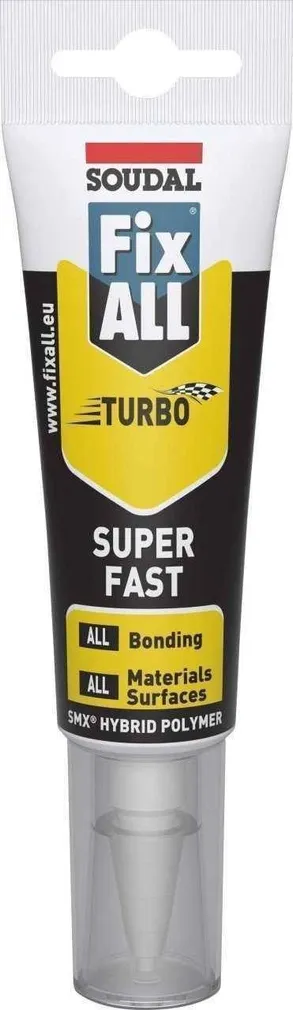 LIIMHERMEETIK SOUDAL FIX ALL TURBO 125ML VALGE