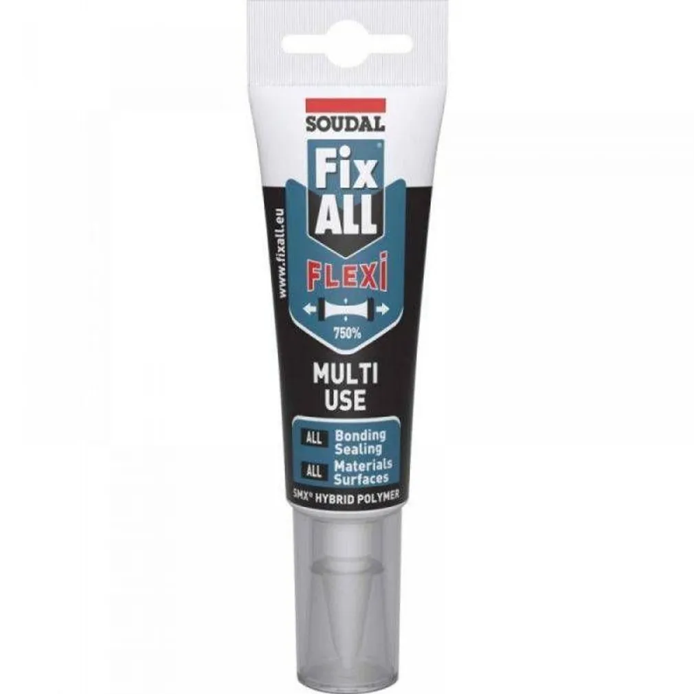 ÜHENDUSHERMEETIK SOUDAL FIX ALL FLEXI 125ML VALGE