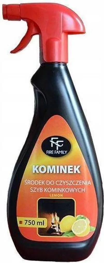 PUHASTUSVAHEND KAMINAKLAASILE FIRE FAMILY LEMON 750ML