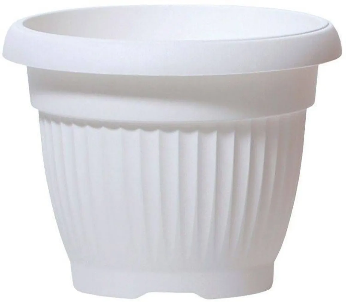 LILLEPOTT PROSPERPLAST TERRA 25CM VALGE