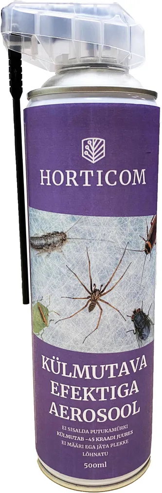 UNIVERSAALNE PUTUKATÕRJE KÜLMUTAVA EFEKTIGA HORTICOM AEROSOOL 500ML