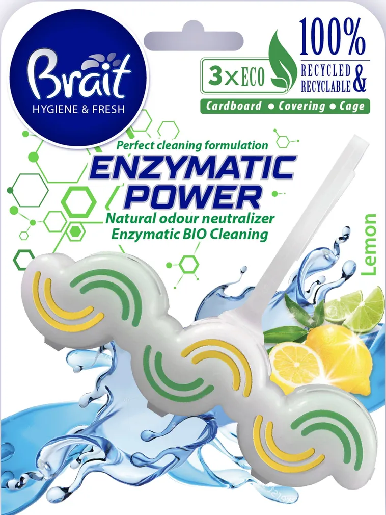 WC-VÄRSKENDAJA DREAMERS ENZYMATIC LEMON 45G