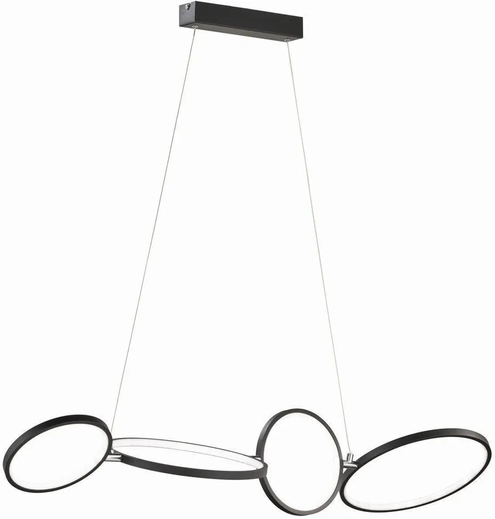 LAELAMP TRIO RONDO LED 37W 3300LM MUST