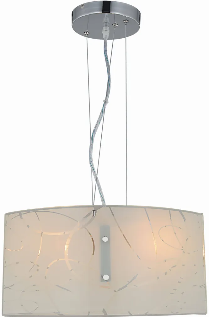 LAELAMP TRIO SPIRELLI 2XE27 VALGE