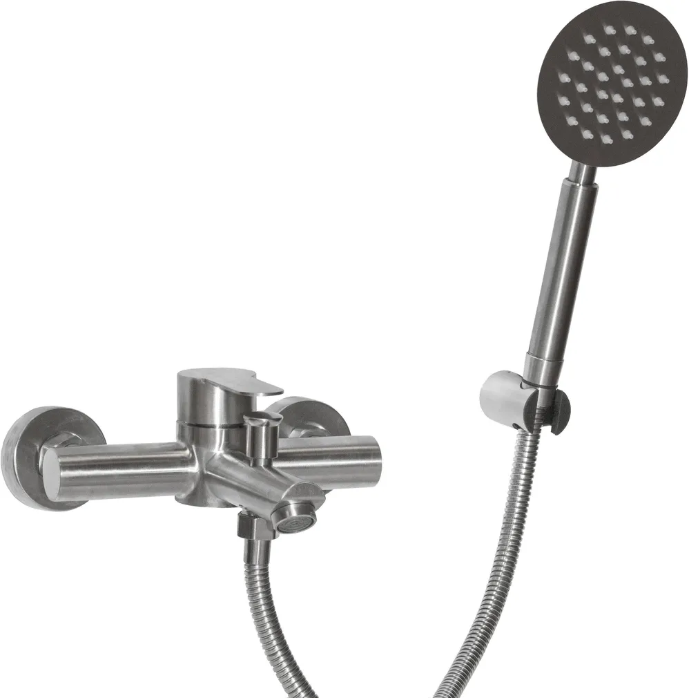 VANNI- JA DUŠISEGISTI AQUALINE AQ STEEL 247RV006 DUŠIKOMP.ROOSTEVABA TERAS
