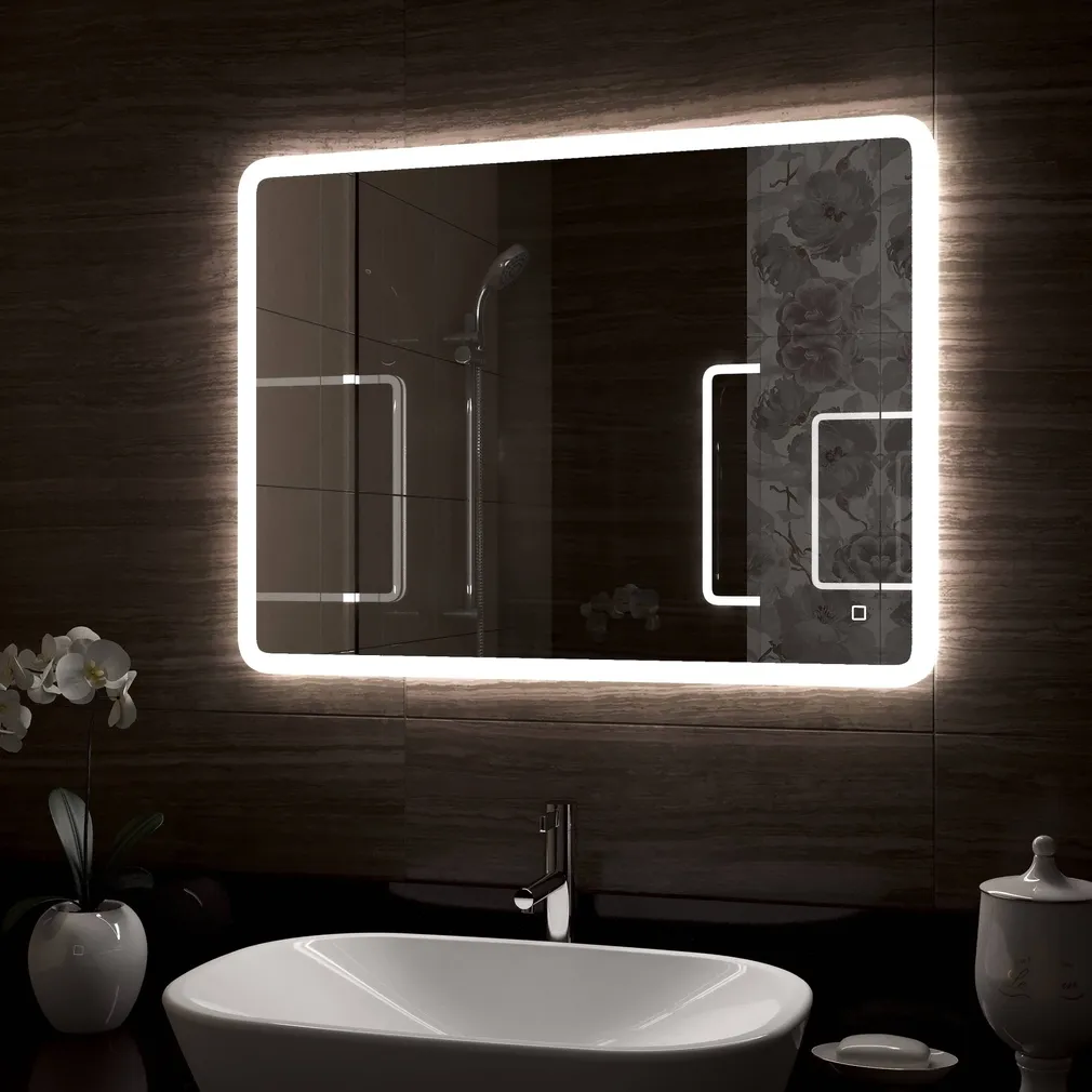 PEEGEL KONTINENT DEMURE LED VALGUSTUSEGA 80X60CM