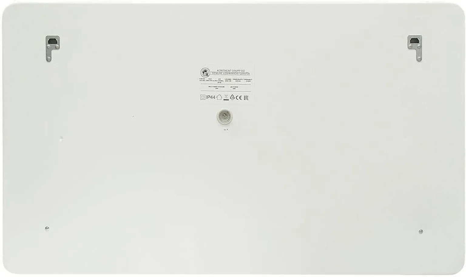 PEEGEL KONTINENT DEMURE LED VALGUSTUSEGA 120X70CM