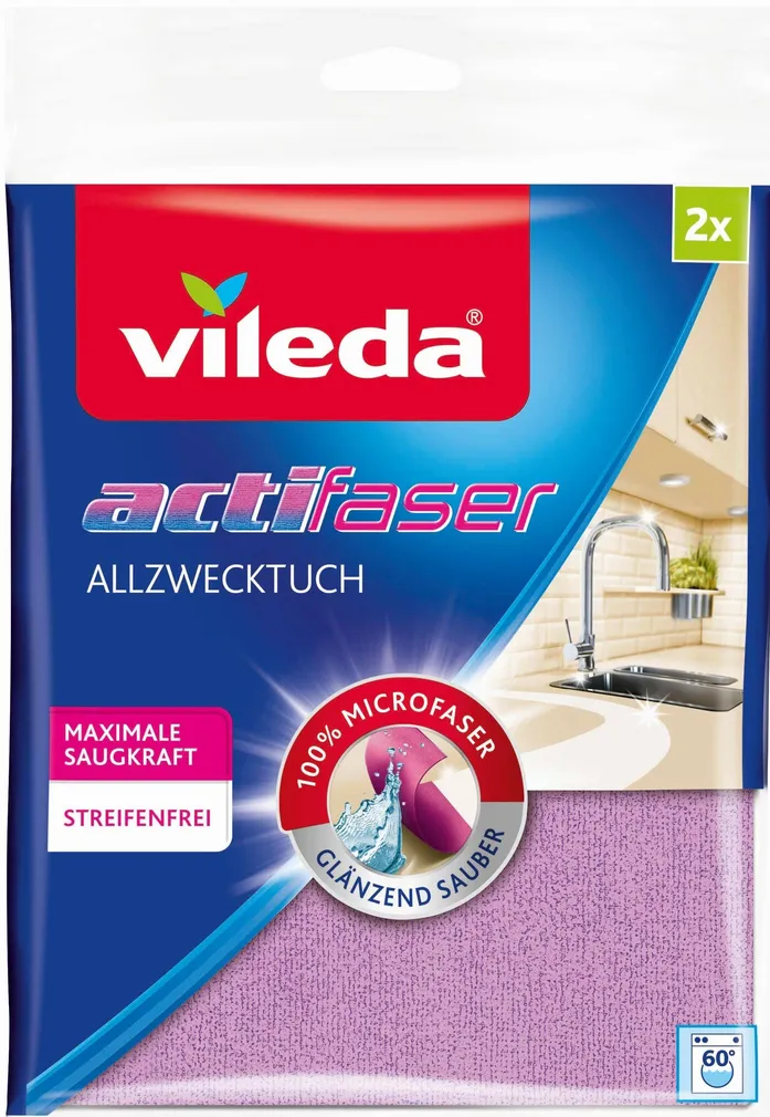 MAJAPIDAMISLAPP VILEDA ACTIFIBRE 2TK