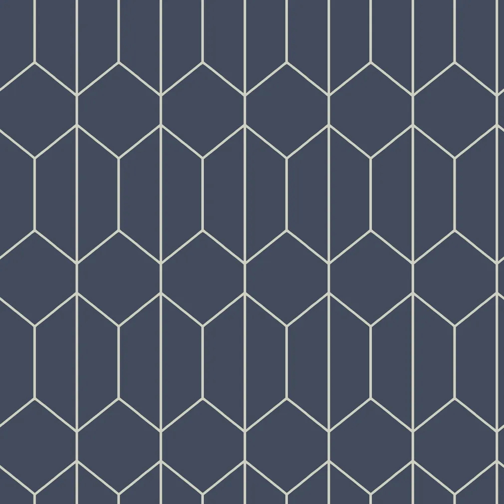 TAPEET ARTHOUSE LINEAR GEO NAVY