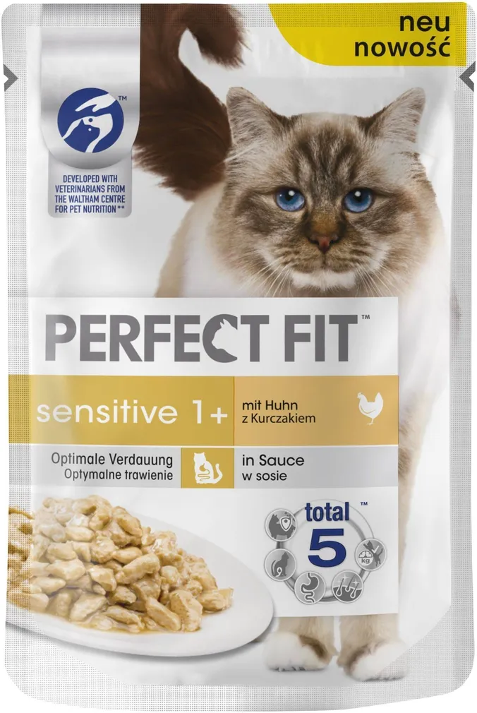 LEMMIKLOOMA KIISUEINE PERFECT FIT KANAGA SENSITIVE 85G