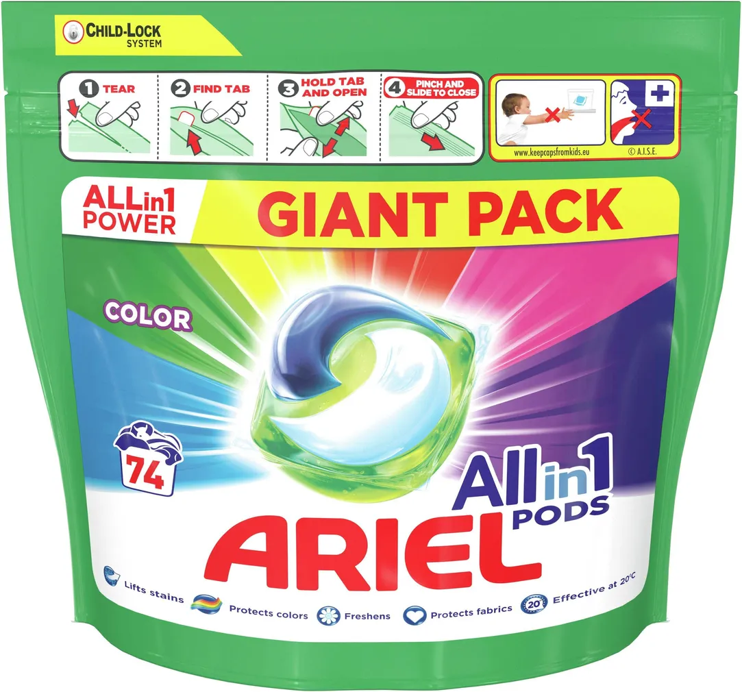 GEELKAPSLID ARIEL COLOR 74TK PAKIS