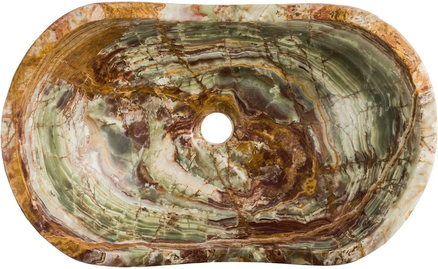 VALAMU GEMLOOK GL 89 53X34X15CM LOODUSLIK KIVI ROHELINE