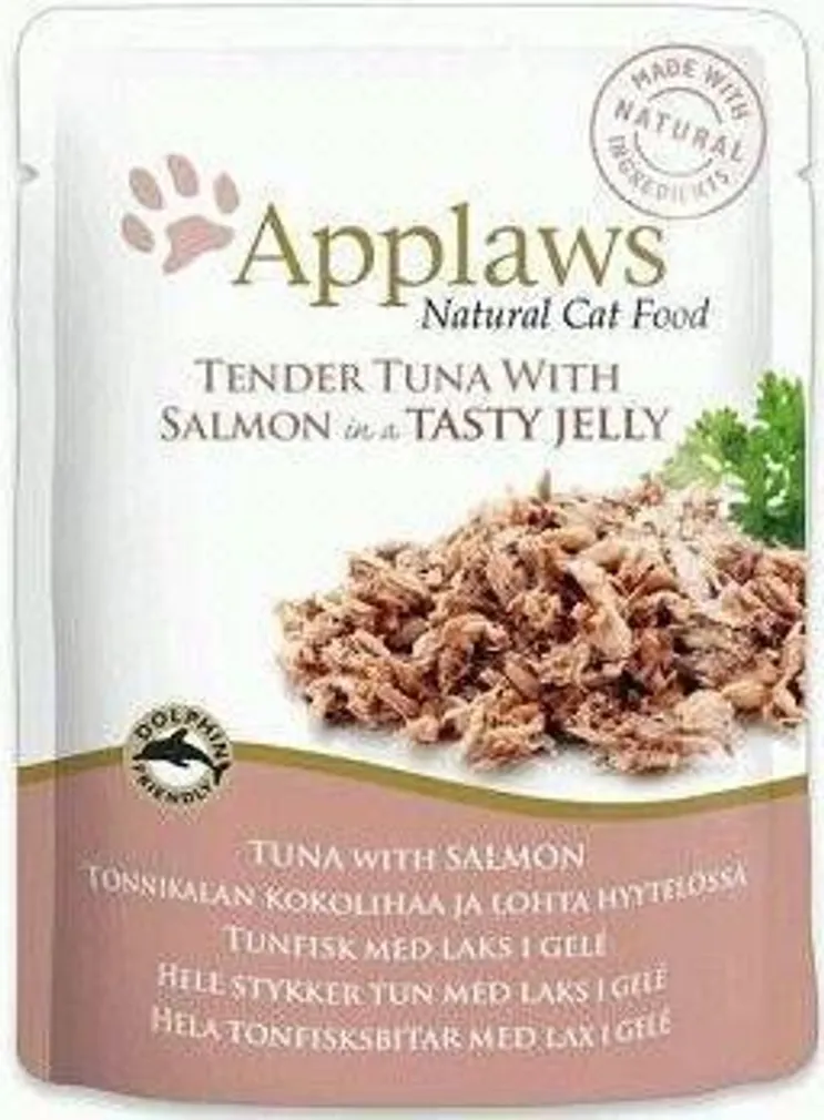 LEMMIKLOOMA APPLAWS KASSI EINEKOTIKE ZELEES TUUNIKALA/LÕHE 70G