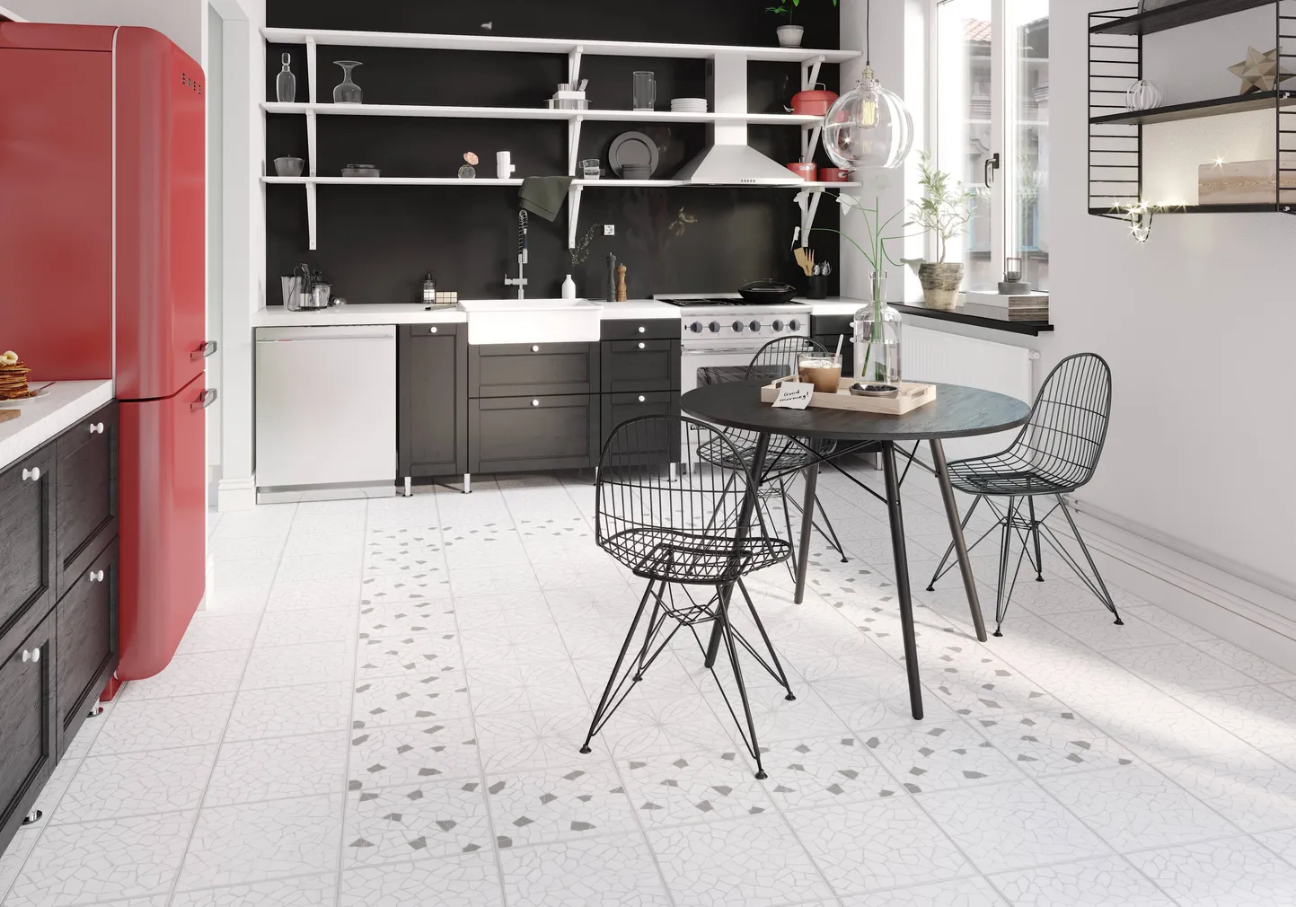 PÕRANDAPLAAT GOLDEN TILE MOSAIC WHITE 30X30CM 1,35M² PAKIS