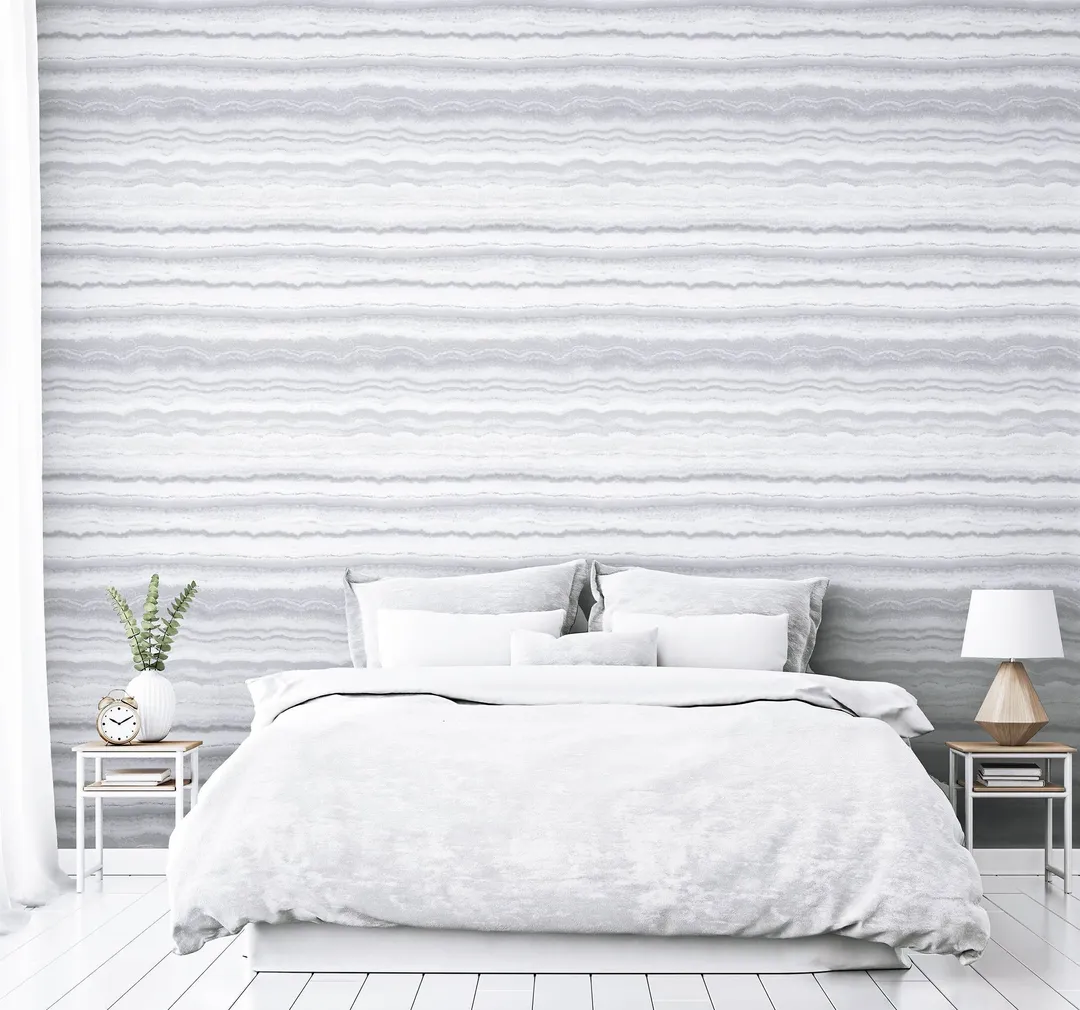 TAPEET ARTHOUSE MINERAL WHITE & SILVER