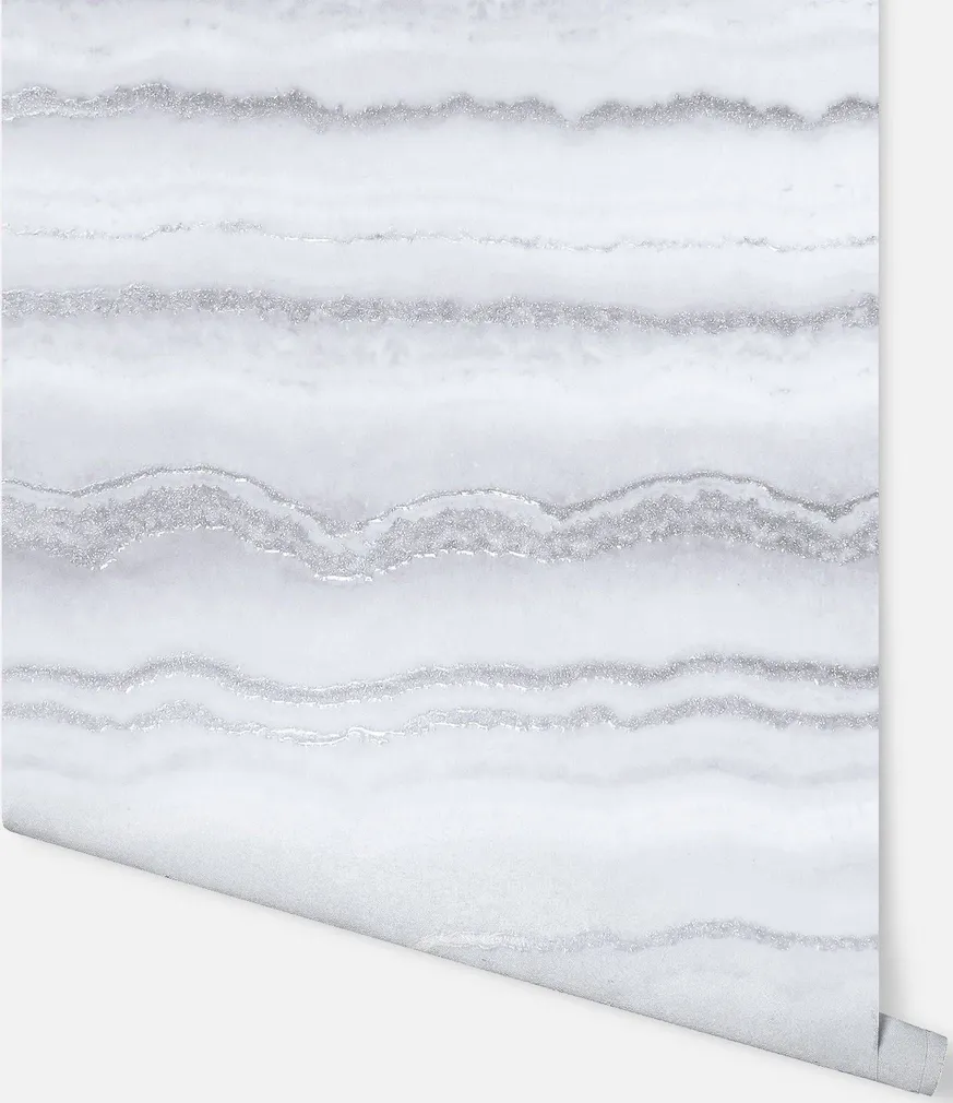 TAPEET ARTHOUSE MINERAL WHITE & SILVER
