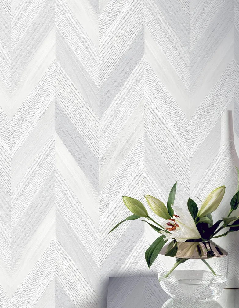 TAPEET ARTHOUSE CHEVRON WOOD NEUTRAL