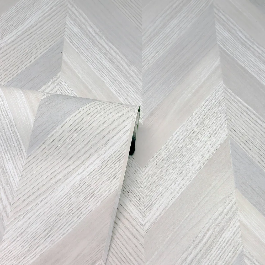 TAPEET ARTHOUSE CHEVRON WOOD NEUTRAL