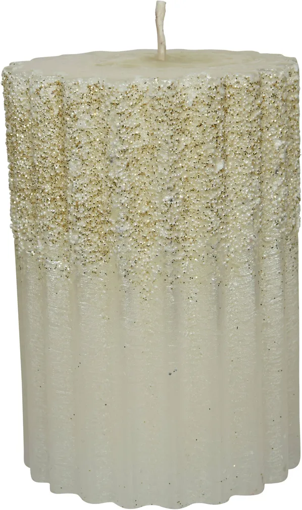 LAUAKÜÜNAL DECORIS Ø7X10CM VALGE, SÄRAGA