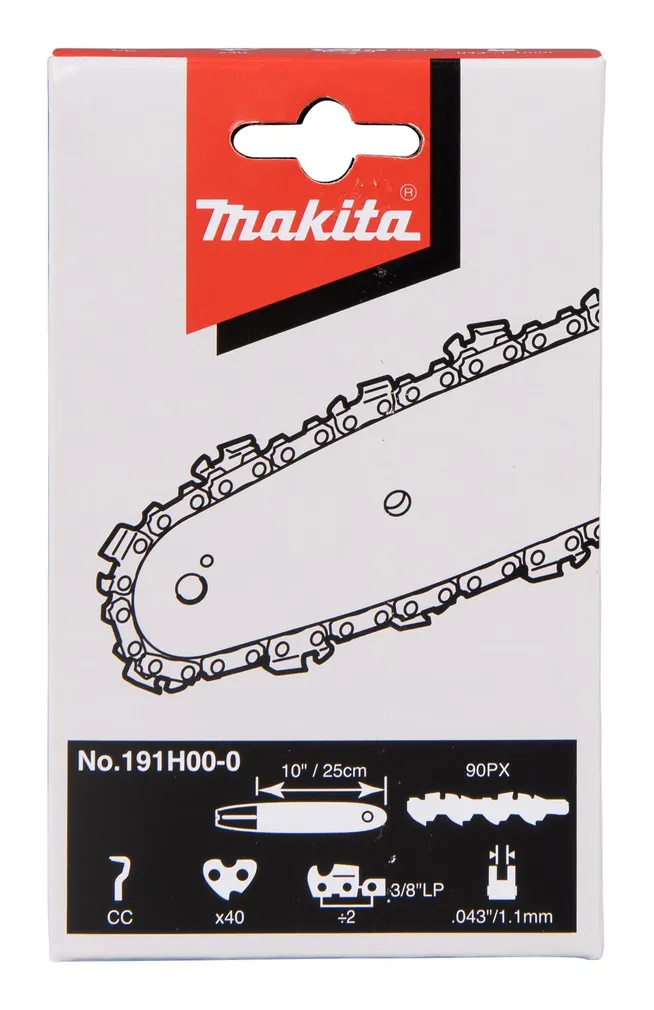 SAEKETT MAKITA 25CM/10", 3/8", 1.1MM, 40H DUC254