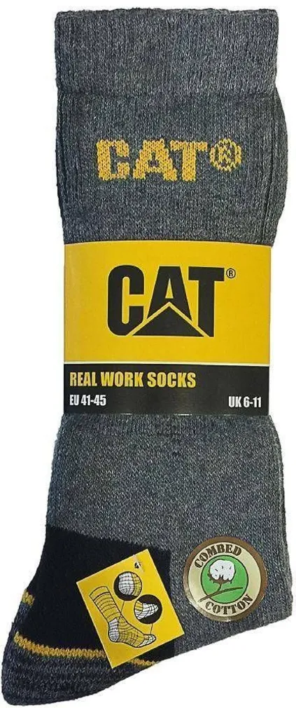 TÖÖSOKID MEESTELE CAT DYP605 HALL 46/50 3 PAARI
